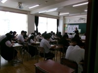 ２回目の定期考査（１年生）