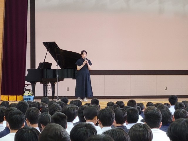 音楽科の先生のお話