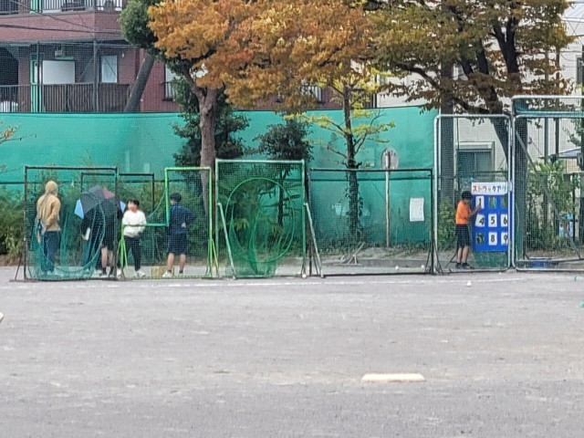 野球部（ストラックアウト）