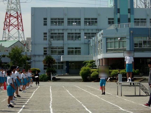 行進の練習